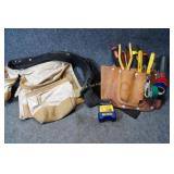 2 Work Belts w/Tools