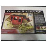 Butterfield U.S. Mail Stagecoach Model