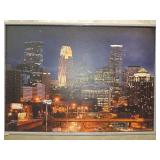 Large Minneapolis Framed Ikea Picture