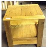 Rustic End Table