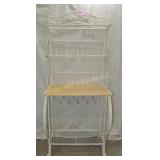 Metal Framed Bakers Rack