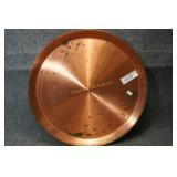 Large Solid Copper Plate