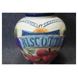 Biscotti Cookie Jar