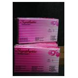 6 Boxes of Medium Vinyl Gloves