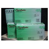 5 Boxes of Small Vinyl Gloves