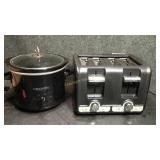 Oster Bagel Toaster & Small Crock Pot