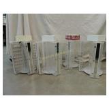 4 Countertop 360 Jewelry Displays