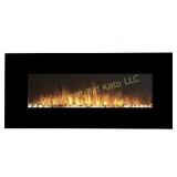 HomeEasy 50" Wall-Mount Electric Fireplace w/Remot