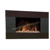 HomeEasy Wall Mount Electric Fireplace w/Remote