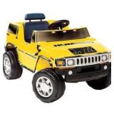 Hummer H2 Battery Operated Ride-on - Yellow