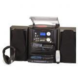 Mini Audio System w/3CD Changer and Turntable
