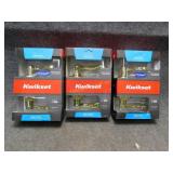 Kwikset Bath & Bed Doorknobs (3)