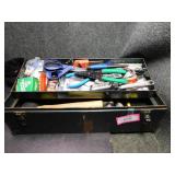 Metal Toolbox w/Tools
