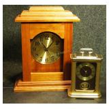 Clocks- Hamilton Brass & Chiming Wood