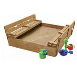 Covered Convertible Sandbox w/Seats