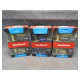 Kwikset Bath & Bed Doorknobs (3)