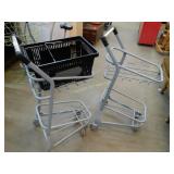2 Small Shopping Carts