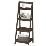 McLeLand Ladder Shelf Espresso