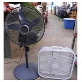 Lakso Digital Pedestal Fan w/Box Fan