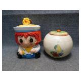 Napcoware Cookie Jar & Additional Cookie Jar