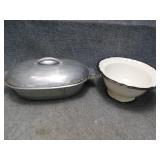 Large Vintage Roasting Pan w/Lid