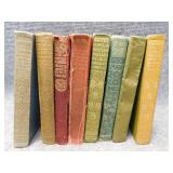8 Antique Books - Early 1900