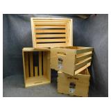4 - Wooden Crates