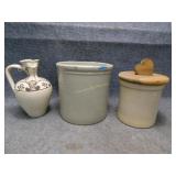 Stoneware Crocks & Unique Decor Piece