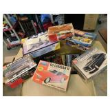 Unassembled Vintage Model Kits