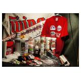 Large Lot Of MN Twins Memorabilia Collectibles