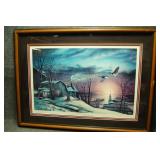 "The Sharing Season" Terry Redlin Framed Print