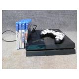 Playstation 4 plus Games & 1 Controller