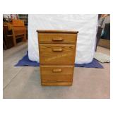 Wood File Cabinet