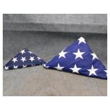 2 American Flags