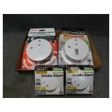 4 New Smoke Alarms