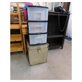 3 Drawer Storage Organizer & Metal Chest