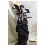 Golf Clubs and Golf Bag