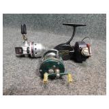 3 Vintage Fishing Reels