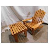 Kids Adirondack Chair & Stool