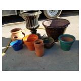 Variety Lot of Flower Pots