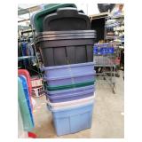 10 Totes w/Lids