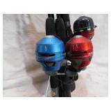 Lot of 4 Fishing Rods w/Closed Face Reels