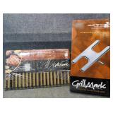 Small "H" Burner & Porcelain SM Cooking Grid - NEW