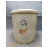 5 Gallon Red Wing Crock