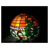 Stained Glass Hanging Light