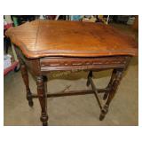 Antique Wood Occasional Table
