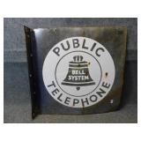 VINTAGE  PORCELAIN BELL FLANGE