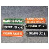 6 Porcelain Sign Gas Pump SIGNS