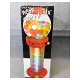 Neon Tabletop Gumball Machine