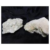 Two Blue Flourite Clusters